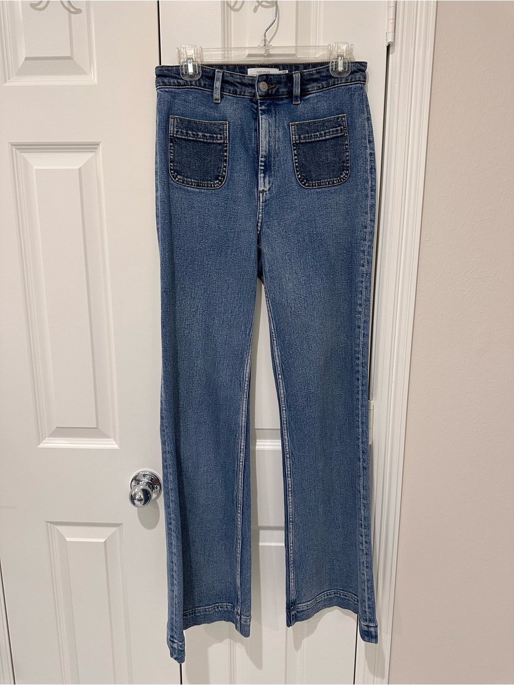 & Other Stories Blue Flare Jeans